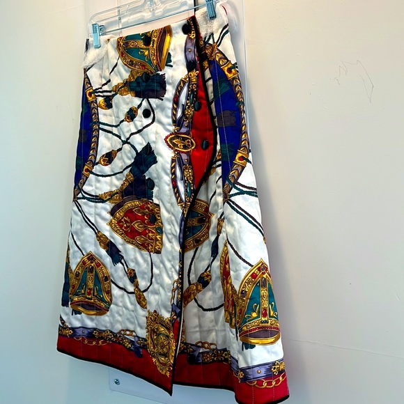 Front Row Shop FABULOUS quilted tassel design skirt Small new with tag - Picture 3 of 13